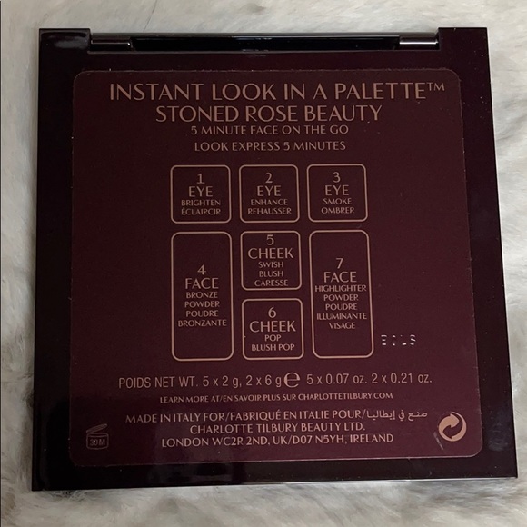 NIB Charlotte Tilbury Stoned Rose Beauty Palette - Picture 15 of 15